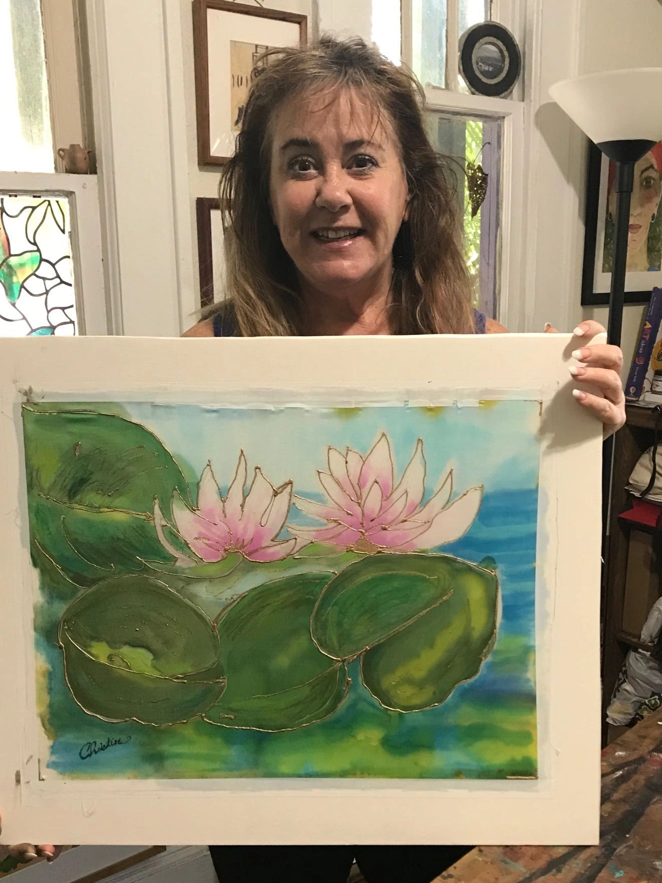 SILK PAINTING CLASS